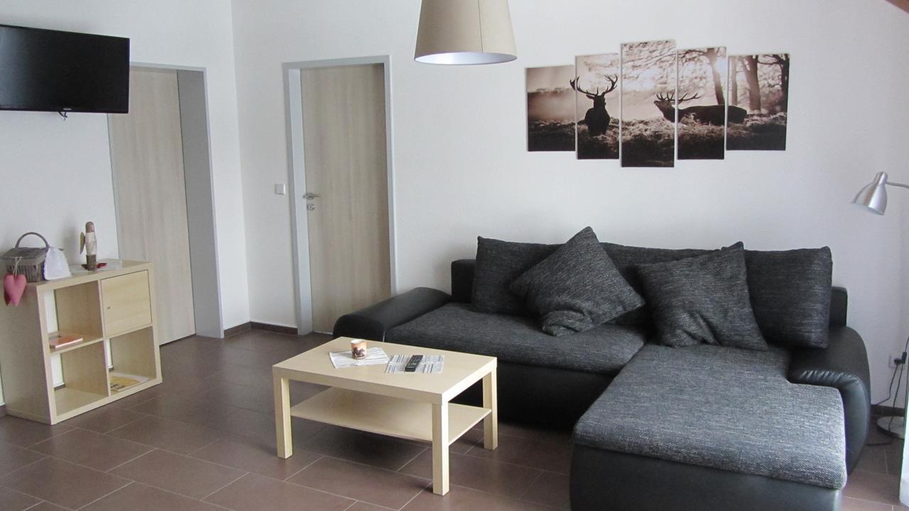 Ferienwohnung Am Alten Forsthaus Neuenbau Buitenkant foto